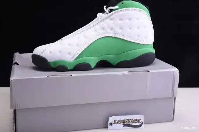 Cheap TBkick Air Jordan Green 13 Lucky DB6537-113 0626